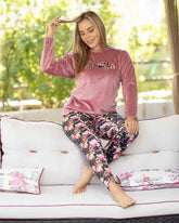 بيجامة حريمي هايدي مطبوعه 2